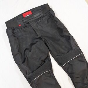 Noru Kiryu Mesh Motorcycle Riding Pants Black Men's Medium – CE Armor – Vented